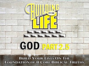 10-13-2010 (BFL - Foundations) God Part 2.5